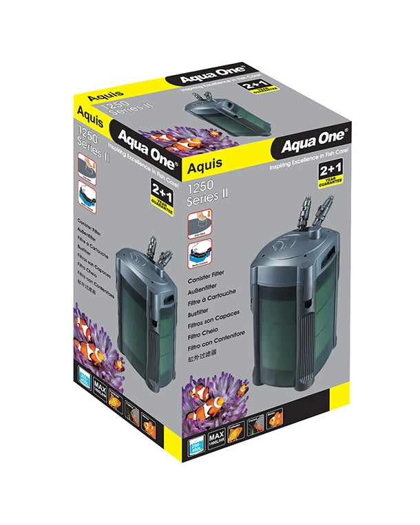 Aqua One Aquis 1250 Außenfilter für Aquarien mit modularen Filtermedien