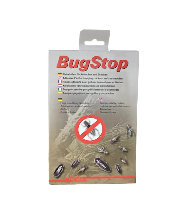 Bug Stop Klebefalle gegen Heimchen, Schaben und Silberfischchen