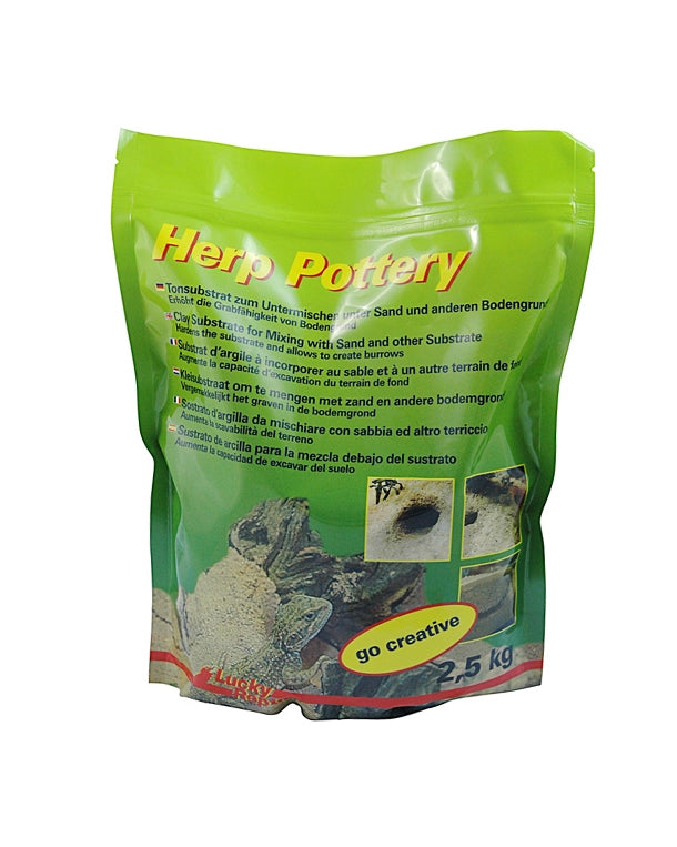 Herp Pottery Tongranulat zur Verbesserung der Grabfähigkeit von Terrariensubstraten