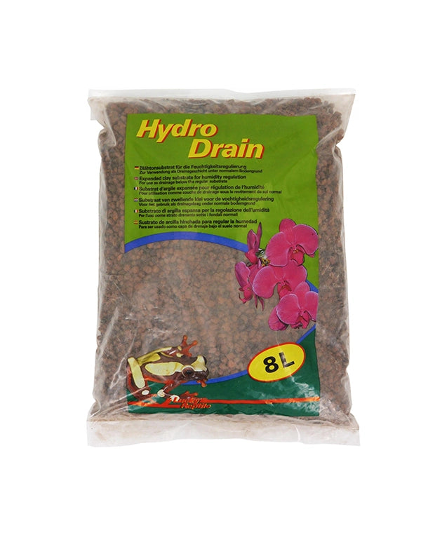 Hydro Drain Tonsubstrat Drainageschicht für Tropenterrarium 8 Liter