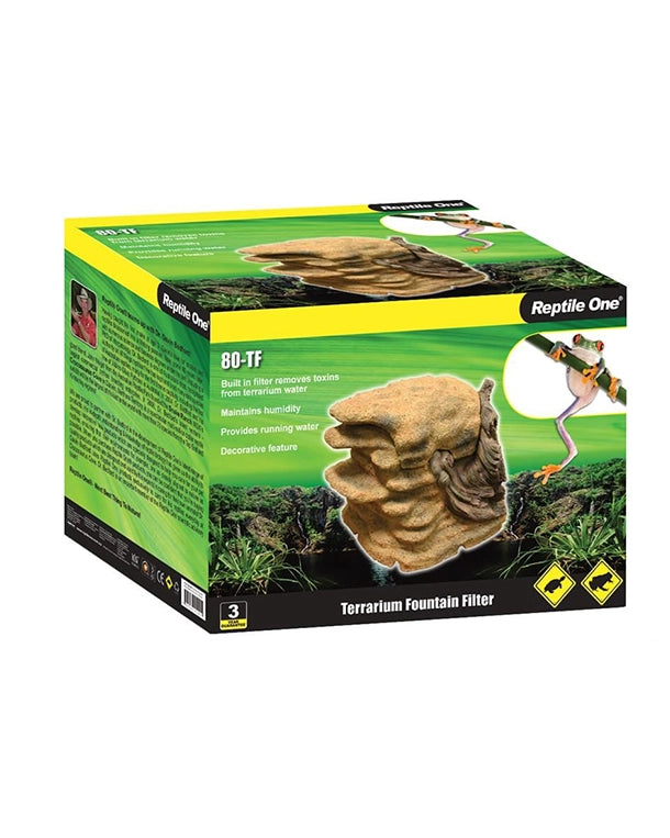 Terrarium Wasserfall mit integriertem Filter und Pumpe für Reptilien