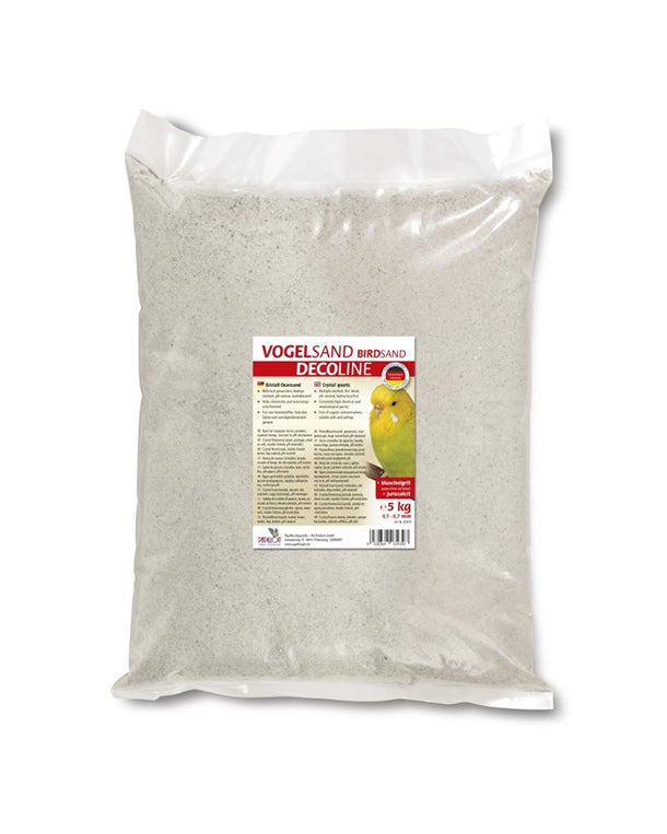 Papillon Spezial Vogelsand 5 kg – feiner, weißer Quarzsand mit Anisduft für Vogelkäfige und Volieren